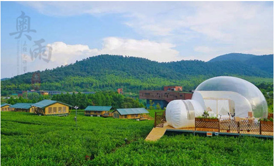 江西网红星空野奢泡泡屋打卡